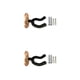 thumbnail image 4 of Soidarity Soporte para colgar en la pared para ukelele de guitarra, soporte para guitarras, estante para instrumentos de cuerda, accesorios para equipos 1 pieza 2piezas Soidarity CBP585019, 4 of 6