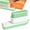 Green, variant on PPKVUFD Adjustable 5 Hole Punch: Metal Five Hole Puncher for Planners and 5-Ring Binders with 5 Sheet Capacity for A4 / A5 / B5 Size