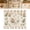 Neutral tones, variant on Farmhouse Oven Skirt Curtain with Pockets, Ruffled Storage Organizer, Tie On Appliance Cover for Stove Washer Dishwasher(RL)
