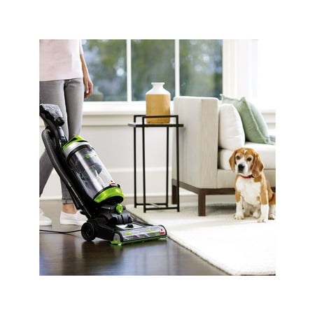 BISSELL - CleanView Swivel Pet Vacuum Cleaner - Sparkle Silver/Cha Cha Lime with black accents