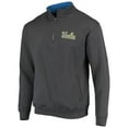 thumbnail image 2 of Men's Colosseum Charcoal UCLA Bruins Tortugas Logo Quarter-Zip Jacket, 2 of 3