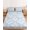 White Gray Blue Mist Blue, variant on King Size Fitted Sheet Set - Haze Blue Boho 3 Piece Bedding Sets 16" Deep Pocket Fitted Sheet with 2 Pillowcases, Neutral Middle Century Turkish Pattern Brushed Microfiber Hotel Luxury Bed Sheets