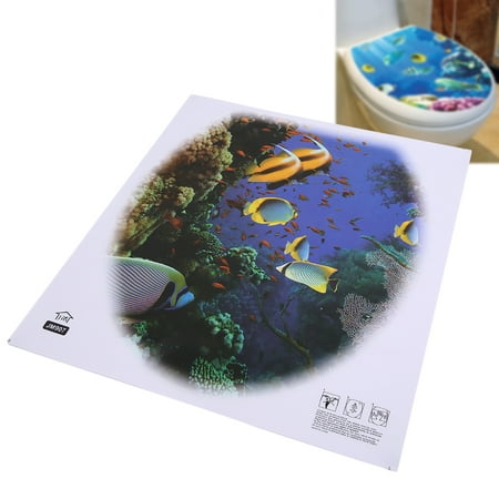 pvc toilet seat sticker