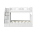 thumbnail image 6 of AFI Westbrook Staircase Bunk Twin Over Twin with 2 Urban Bed Drawers, White, 6 of 9