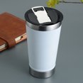 thumbnail image 3 of Vaso de cerveza fría de 473 ml con tapa abridora de botellas, termo de acero inoxidable, tazas de café para té, vasos térmicos, artículos para beber, 3 of 5