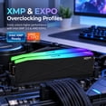 thumbnail image 4 of V-Color TMXFL3264832KWK Manta XFinity RGB DDR5 64GB (2x32GB) 6400MHz CL32 - Black, 4 of 4