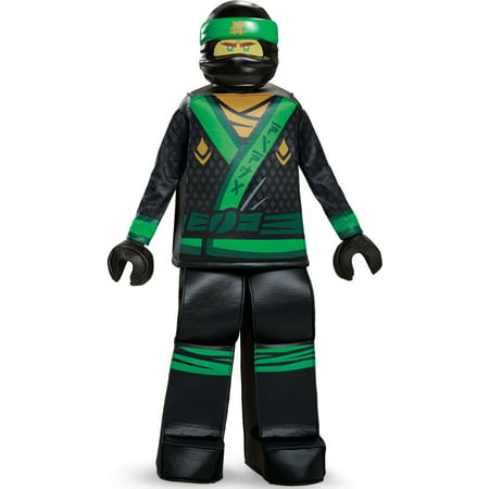 Child's Boys Prestige LEGO® Ninjago Movie Green Ninja Lloyd Costume