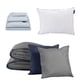 thumbnail image 1 of Edredón Doble Vista Individual Couzy + Sábanas Softy Platino + Almohada One, 1 of 8