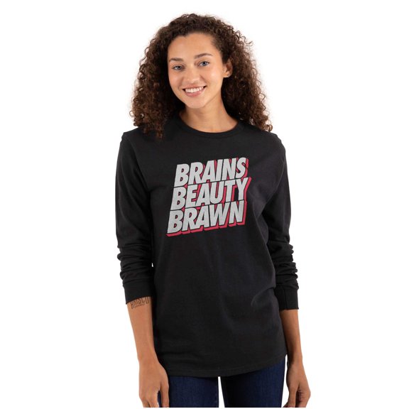 Get Your Fit Together Motivational Women's Long Sleeve T Shirt Brisco Brands S
