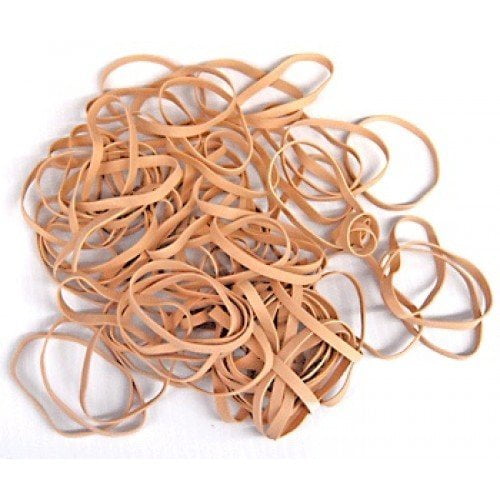 Plasticplace Rubber Bands, Size 33 ? 1 Lb, Approx. 875 (3.5" X 1/8
