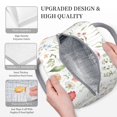 thumbnail image 7 of Japuie Wildflower Watercolor 2 Print Insulated Lunch Bag,Lunch Box for Women Men,Large Capacity Lunch Tote Bag,Lunch Container for Office Work Picnic Beach or Travel, 7 of 7