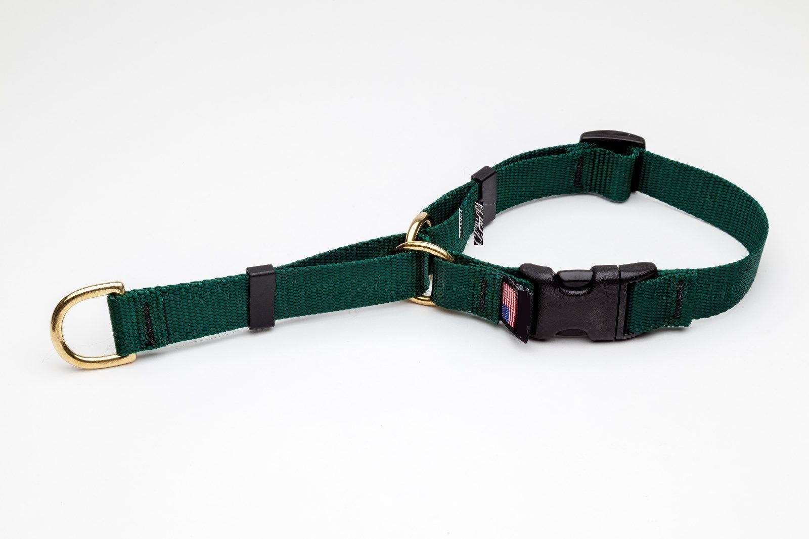 Martingale Dog Collar High Quality Adjustable Heavy Soft bing Brass