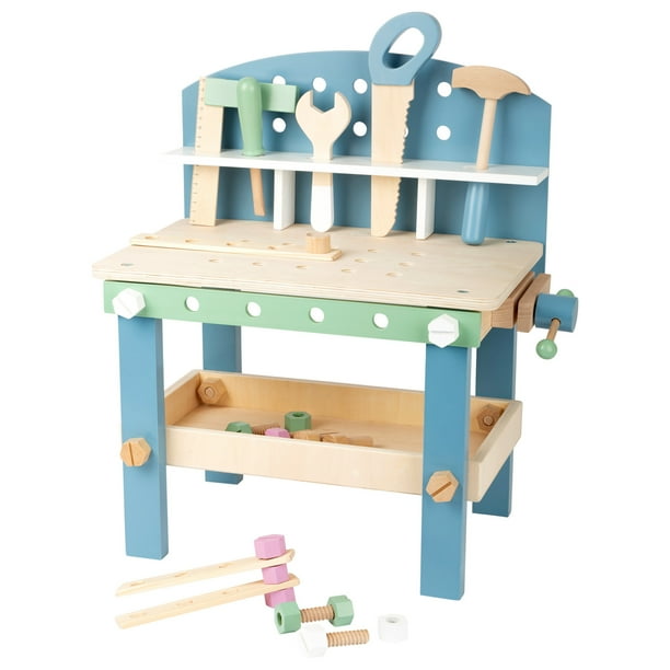 Small Foot Wooden Toys Compact Nordic Workbench