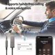 thumbnail image 4 of Bluetooth Aux Adapter,car Aux Bluetooth V5.0 Receiver Wireless Braided Usb To 3.5mm Jack Adapter Bluetooth Car Kits With Built-in Microphone For Hands, 4 of 5