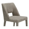 thumbnail image 6 of Moe's Home Collection Joyce Dining chair Set of Two Fabric Brown, 6 of 6