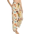 thumbnail image 2 of Xecao Summer Travel Women's Straight Lounge Pajama Pants: The Epitome of Relaxed Sleepwear, 2 of 9
