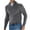 #01-Gray, variant on Casual 1/4 Zip Pola Sweatshirt Tops for Men Plus Size Spring Trendy Long Sleeve Velvet Warm Sweater Coat Solid Color Big and Tall Loose Regular Fitted Thin Jackets #01-Pink XXXXL