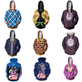 thumbnail image 2 of Sudadera con capucha de Jojo Bizarre Adventure, Sudadera con capucha de Anime, chaqueta informal con cremallera, Kira Yoshikage, GUIDO MISTA, disfraz de Cosplay, 2 of 4