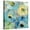Canvas, variant on Art.com Fresh Teal Flowers II Art Print by Silvia Vassileva, 16" x 16"