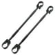 thumbnail image 1 of 2uds Universal 22mm Motocicleta Equilibrio Barra Transversal Barra Manillar Negro, 1 of 1