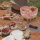 thumbnail image 2 of Cesta de picnic portátil Cesta decorativa de canasta de recolección al aire libre Canasta de almacenamiento, 2 of 5