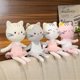 thumbnail image 3 of Muñecas de bailarina, gatitos de peluche, juguetes de gato de peluche, recital de ballet, regalos para niñas de 13.5 pulgadas, 3 of 3