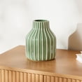 thumbnail image 2 of Anko Stripe Ceramic Vase, 2 of 5