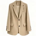 thumbnail image 4 of Purcolt Blazers for Women Business Casual Long Sleeve Lapel Open Front Suit Jacket Lightweight Work Office Blazer with Pockets, 4 of 8