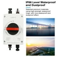 thumbnail image 4 of Amdohai 32A 4P PV Direct Current Disconnect Switch Outdoor Dustproof and Waterproof Transfer Switch IP66 Photovoltaic Direct Current Switch, 4 of 8