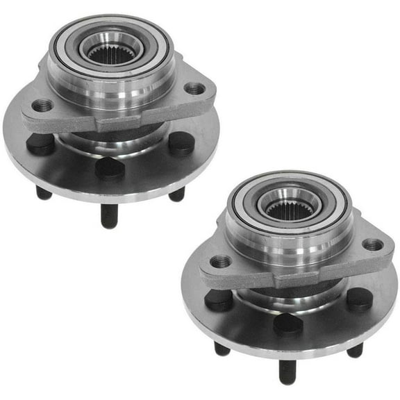 Bode-man Pair Front Wheel Hub and Bearing Assembly for 1997-2004 Dodge Dakota 4WD/ for 1998-2003 Dodge Durango 4WD