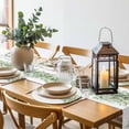 thumbnail image 6 of Sage Green Eucalyptus Leaves Round 15 Inch Placemats Set of 2, Spring Summer Botanical Floral HeatResistant Non Slip Place Mats for Dining Table, Wipeable Braided Kitchen Table Mats for Housewarming, 6 of 9