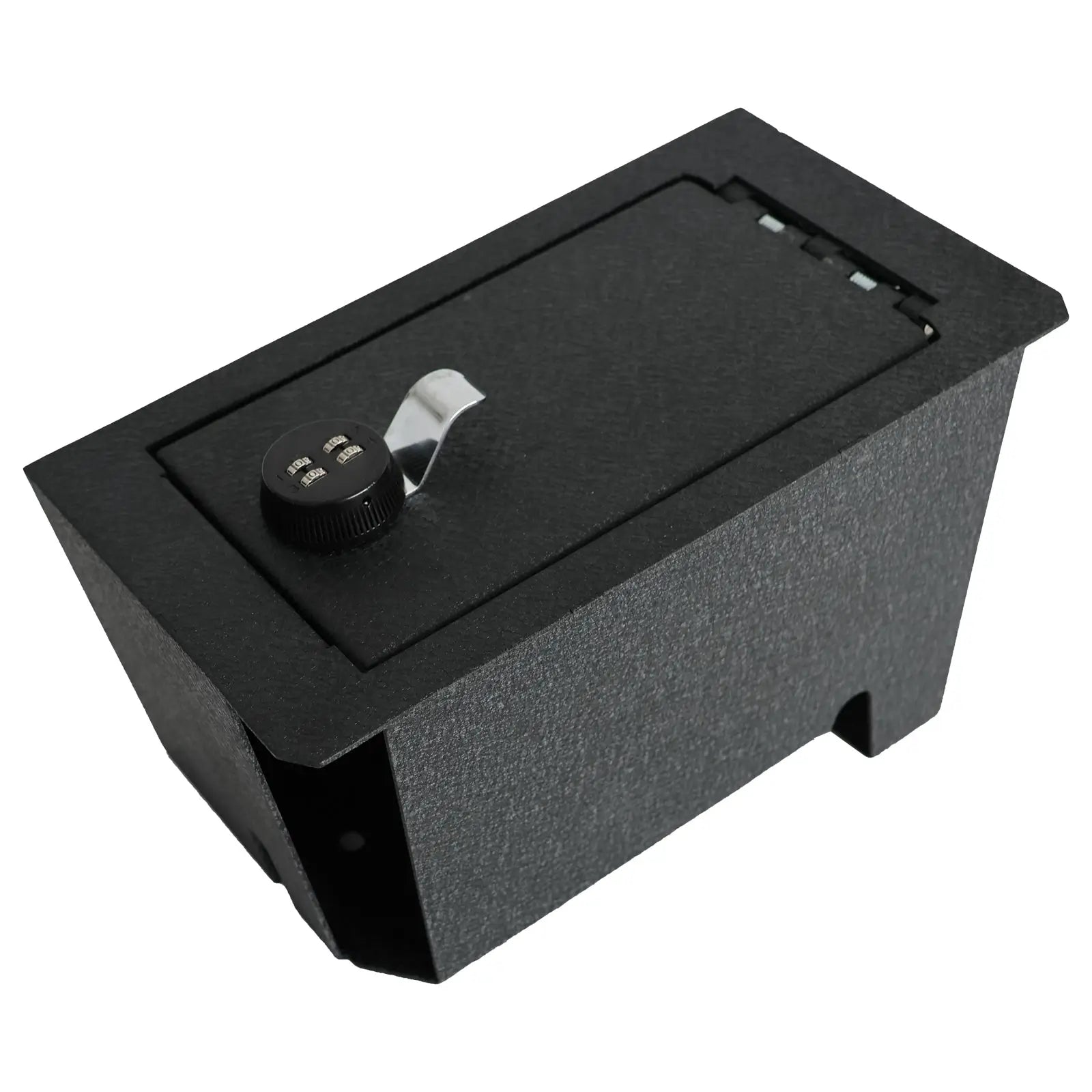 Center Console Safe Gun Safe, WASAI Premium In-vehicle Console Gun Vault Lockbox Compatible with 2022-2024 Toyota Tundra, 2023-2024 Toyota Sequoia, 4-Digit Combination Lock.