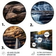 thumbnail image 3 of Designart "Alabama Majestic Waterfalls Cascading Wonders" Landscapes Metal Wall Art, 3 of 5