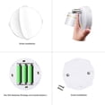 thumbnail image 3 of KEWITY Wireless Battery Operated Wall Lights Indoor Dimmable LED Spotlights, 3 of 3