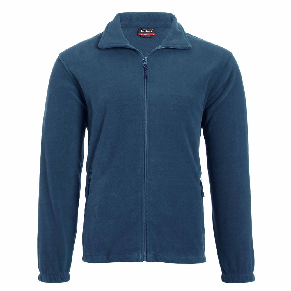 LANDWAY - Landway Men's Micro Fleece Jacket Two Zippered Pockets, Style ...