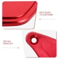 thumbnail image 7 of TABLZONE Motorcycle Aluminum Reservoir Cap 1 Pair Red - Cover for Enhanced Braking Performance, 7 of 7