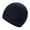 Navy, variant on Unisex Cozy Fleece-Lined Outdoor Beanie Unisex Insulated Stretch Winter Hat Men's And Women's Autumn And Winter Knitted Yarn Melon Skin Hat With Velvet Warm Flanged Hat