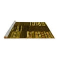 thumbnail image 2 of Ahgly Company Machine Washable Indoor Square Southwestern Yellow Country Area Rugs, 8' Square, 2 of 4
