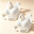thumbnail image 3 of Stamzod 2 Pack Women's Posture Corrector Bra X-Shaped Cross Back Push Up Bra Seamless No Underwire Wireless Bras, 3 of 10