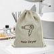 thumbnail image 1 of Environmental Jute Like Dustproofing Drawstring Bag For Hair Dryer Portable Long-lasting And Multi-Functional Storage, 1 of 2