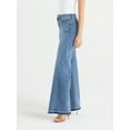 thumbnail image 2 of Sofia by Sofia Vergara Women's and Women's Plus Margot Wide Leg High Rise Jeans, 30.5" and 32.5" Inseams, Sizes 0-28, 2 of 5