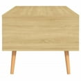 thumbnail image 4 of vidaXL Coffee Table Sonoma Oak 39.4"x19.5"x16.9" Engineered Wood, 4 of 5