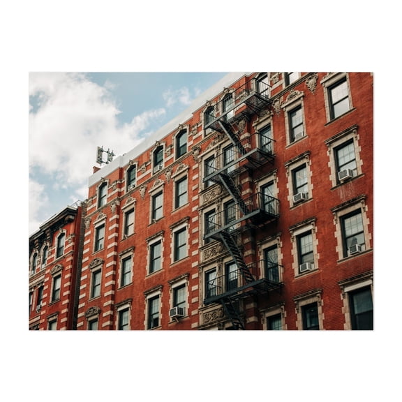 East Village Architectural 03 - Manhattan New York Photography Unframed Wall Art Print 5 x 7 inches