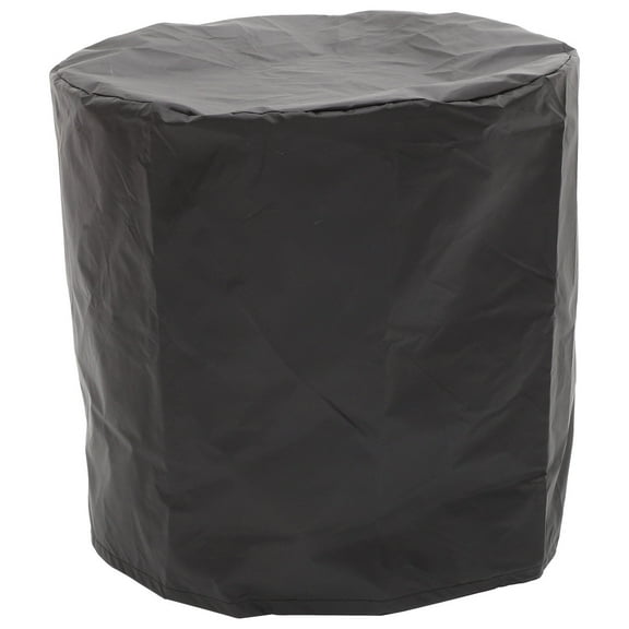 ifundom Outdoor Tea Table Cover Durable Waterproof Black Cover Small Tea Table Cover