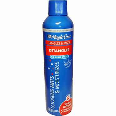 FOUR PAWS PRODUCTS LTD MAGIC COAT TANGLES  MATS DETANGLER 8 OZ LEMON MINT