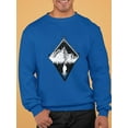thumbnail image 2 of Tourist In The Mountains Sweatshirt Men -Image by Shutterstock, Male Small, 2 of 4