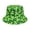 Green1, variant on Unisex Colorful Printed Reversible Boater Hat UV Protection Stylish European American Design Ideal For Festivals Parties And Outdoor Sun Use Green3 One Size