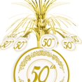 thumbnail image 3 of Beistle 50516 50th Anniversary Centerpiece, 13-Inch, 3 of 6