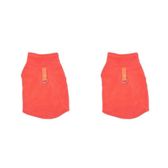 Billuyoard Suministros de ropa para perros Chaleco de cachorro flexible a rayas Disfraces Correa de otoño e invierno Estilo simple Sin hebillas Type24 NO24