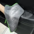 thumbnail image 4 of Microfiber Car Wash Towel for Gentle Cleaning, Multiple Sizes, Grey Green, Suitable for Various Car Cleaning Tasks, 4 of 8